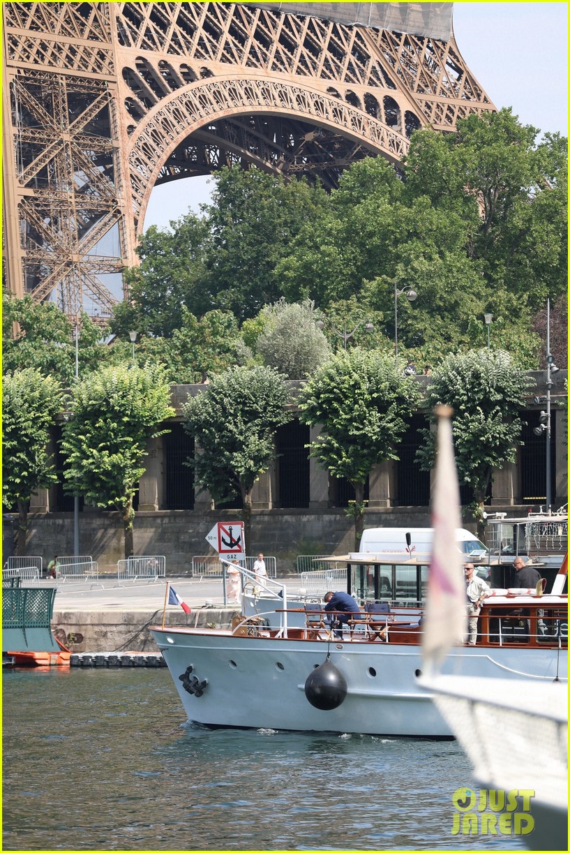 Ben Affleck Seen Napping During Boat Ride on the Seine with Jennifer Lopez & Their Kids