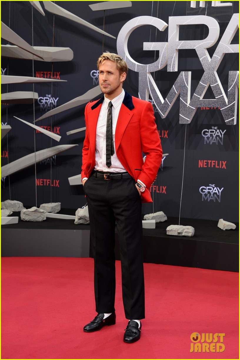 Ryan Gosling, Chris Evans, & Ana de Armas Flaunt Their Personal Styles at 'The Gray Man' Berlin Premiere