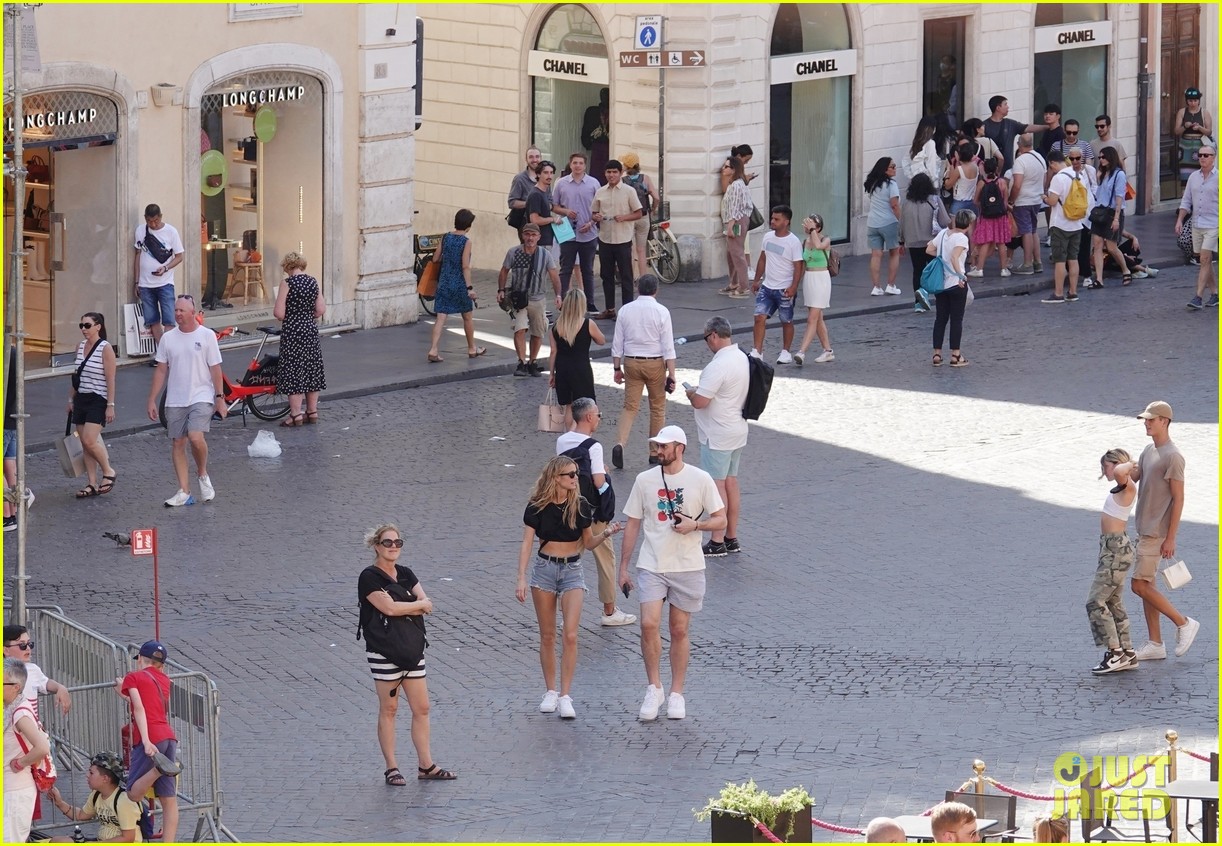 Kevin Love & Wife Kate Bock Do Some Sightseeing in Rome on Their Honeymoon