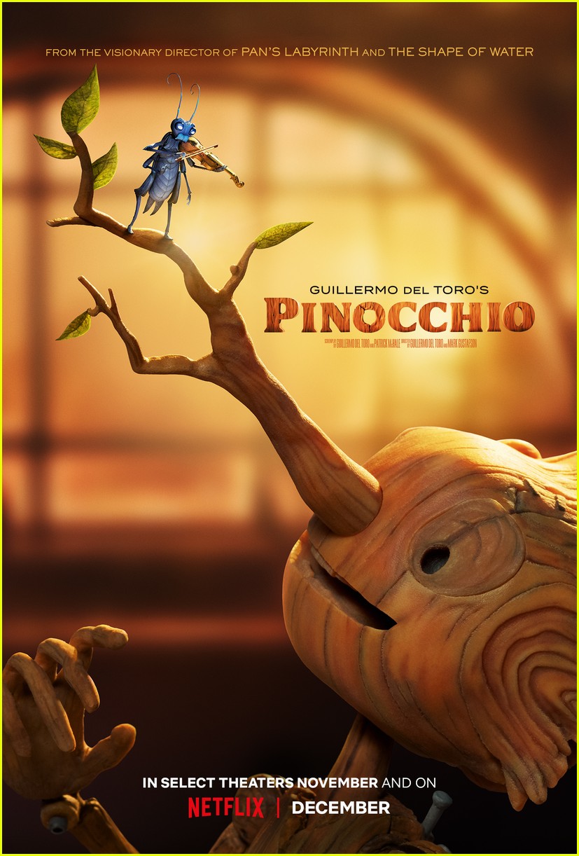 Guillermo del Toro's Stop-Motion 'Pinocchio' Gets First Teaser Trailer & Sneak Peek at All-Star Cast - Watch Now!
