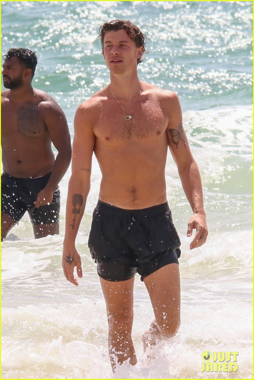 Birthday Boy Shawn Mendes Looks So Happy in New Shirtless Beach Photos!