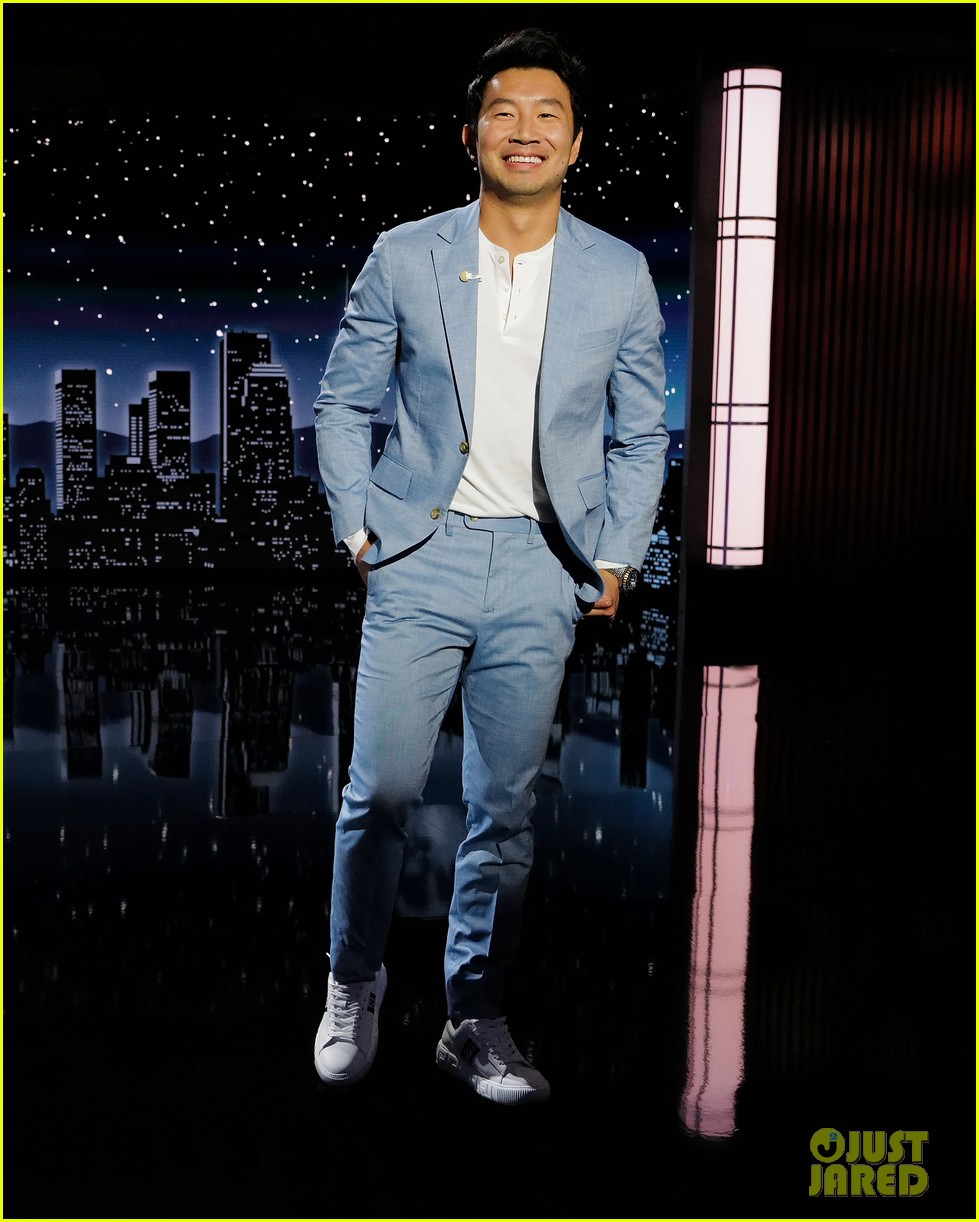 Simu Liu Just Made His Third Appearance on 'Jimmy Kimmel Live,' But Still Hasn't Met Jimmy Kimmel
