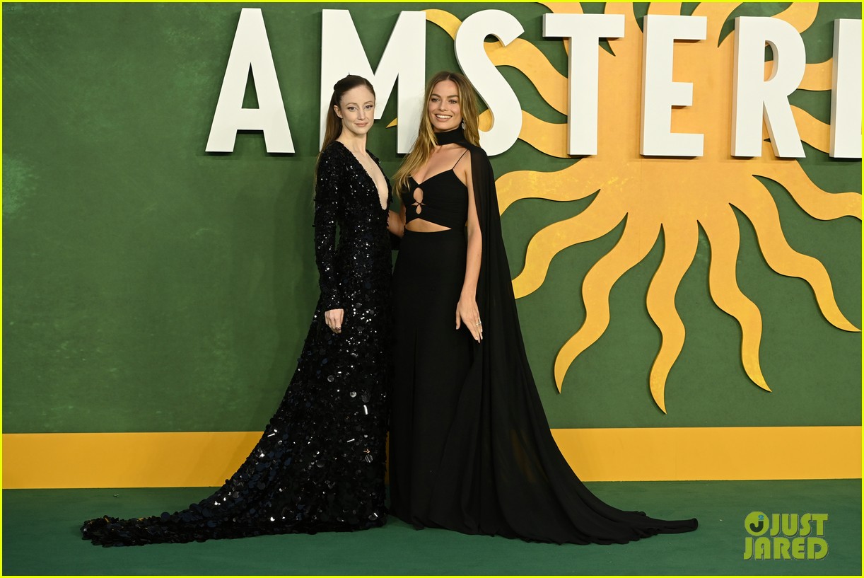 Margot Robbie Gives Us a Major Fashion Moment at 'Amsterdam' UK Premiere with Christian Bale & More!