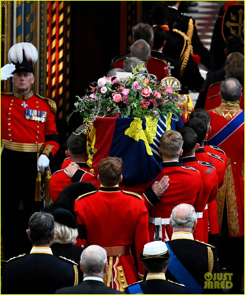Prince William & Prince Harry Join Royal Family in Queen Elizabeth's Funeral Procession