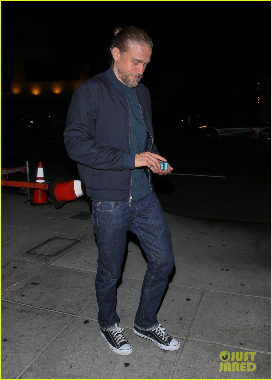 'Rebel Moon' Co-Stars Charlie Hunnam & Djimon Hounsou Spotted Getting Dinner in L.A.