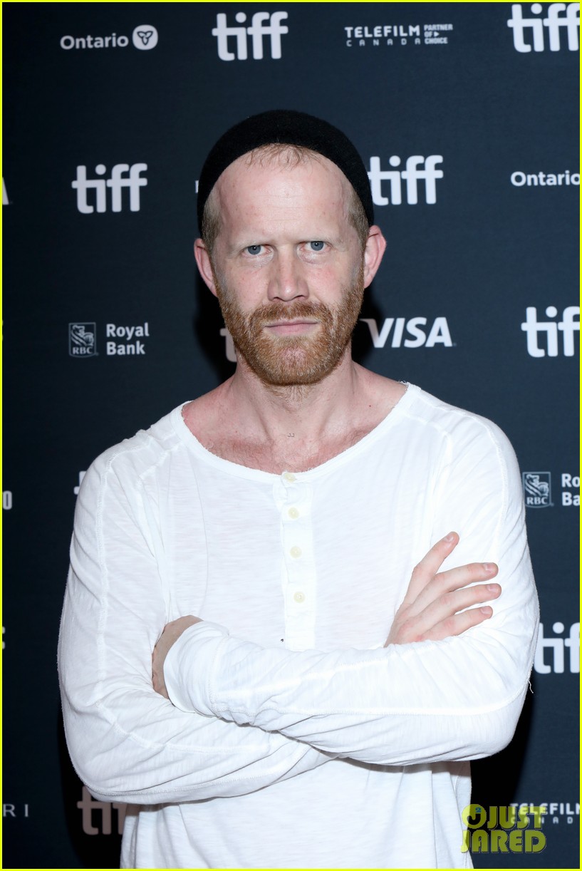 Lukas Gage Dons Bold Blue at TIFF's 'How to Blow Up a Pipeline' Premiere