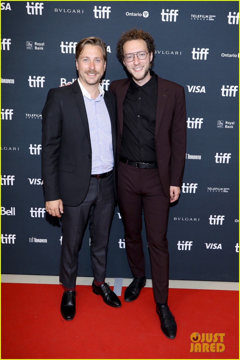 Lukas Gage Dons Bold Blue at TIFF's 'How to Blow Up a Pipeline' Premiere