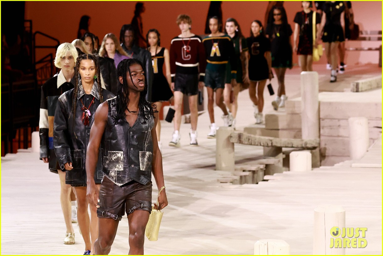 Lil Nas X Walks the Runway for Two NYFW Shows in One Day - See Photos!