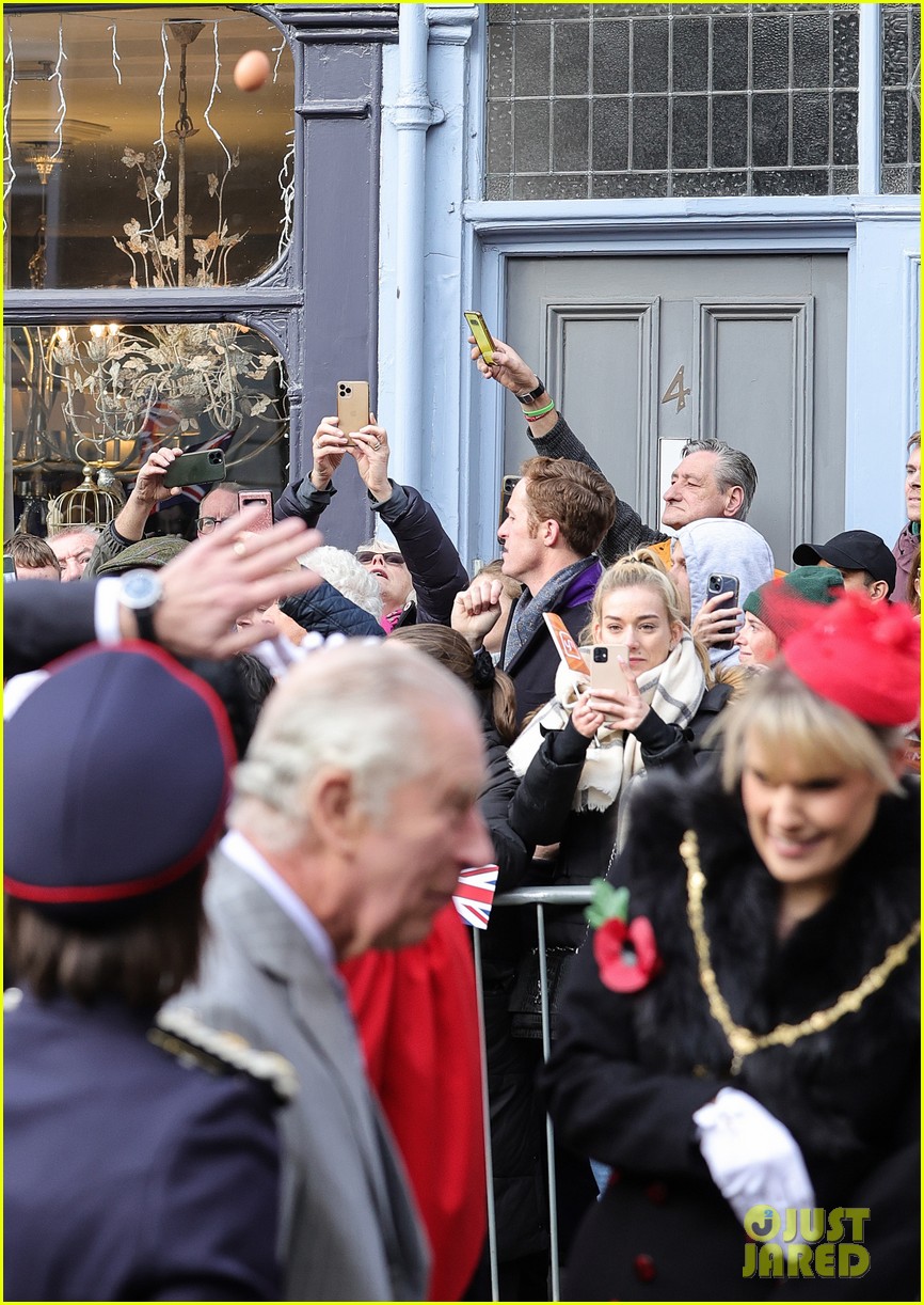 Man Arrested for Throwing Eggs at King Charles & Queen Consort Camilla, Video Emerges of Incident
