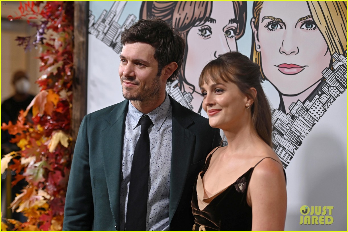 Adam Brody & Leighton Meester Make Rare Red Carpet Appearance at Premiere for His New Series!