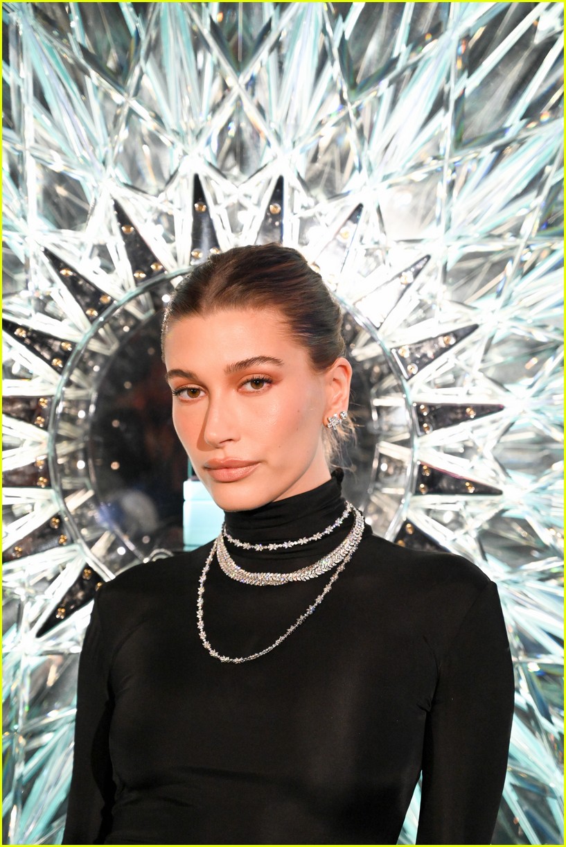 Hailey Bieber & Lori Harvey Look Chic in Revealing Outfits at Tiffany & Co. Event During Art Basel