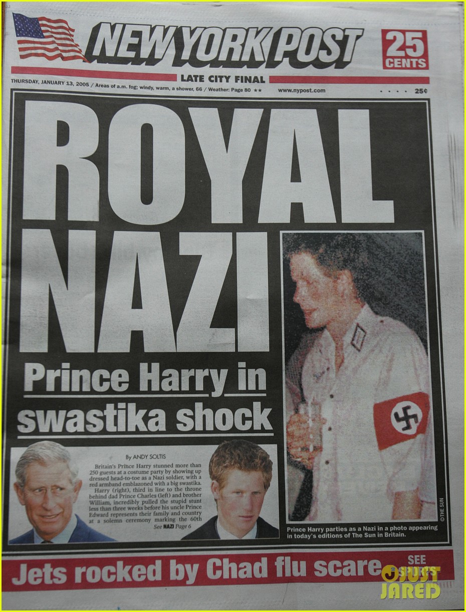 Prince Harry Speaks About 2005 Nazi Costume, Reveals How He Learned From The Experience