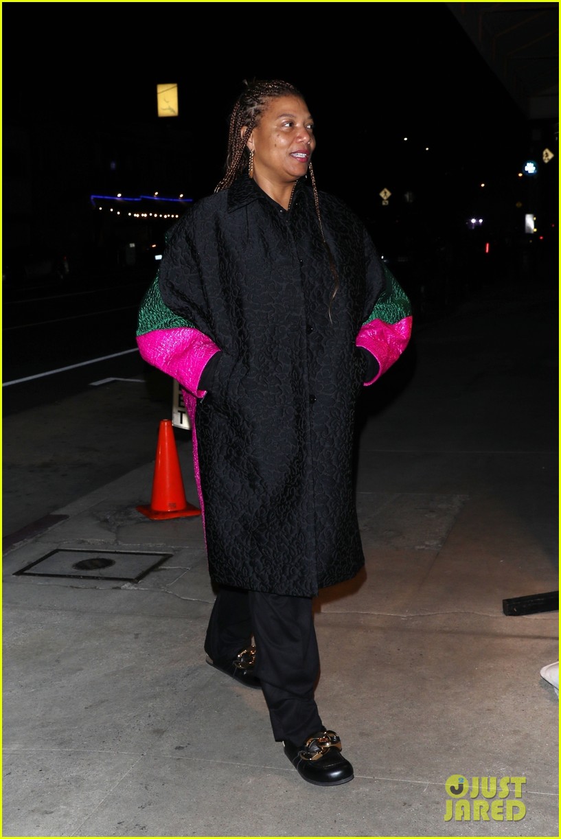 Queen Latifah & Longtime Partner Eboni Nichols Spotted at Christmas Eve Dinner