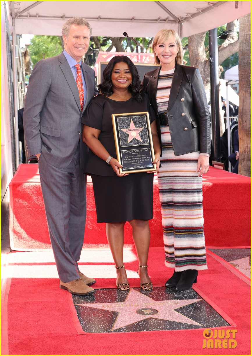 Octavia Spencer Honored with Star on Hollywood Walk of Fame, 'The Help' Stars Show Up for Support