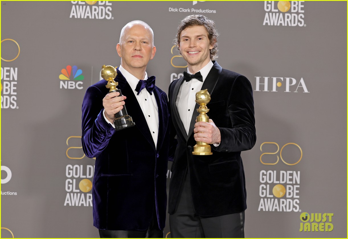 Evan Peters Wins Best Actor for 'Dahmer' at Golden Globes 2023