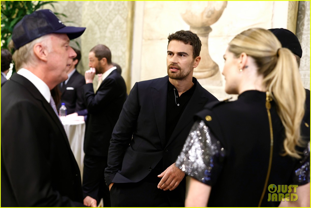 The White Lotus' Meghann Fahy & Theo James Reunite at AFI Luncheon, Coordinate in Same Designer!