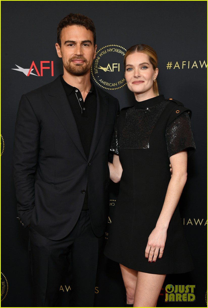 The White Lotus' Meghann Fahy & Theo James Reunite at AFI Luncheon, Coordinate in Same Designer!