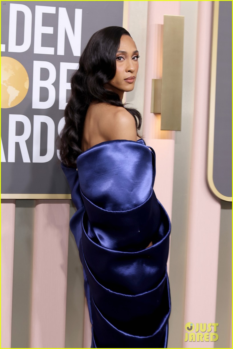 mj rodriguez golden globes dress Presenter MJ Rodriguez Looks Ravishing on the Golden Globes 2023 Red Carpet  - Just Jared - Celebrity News and Gossip