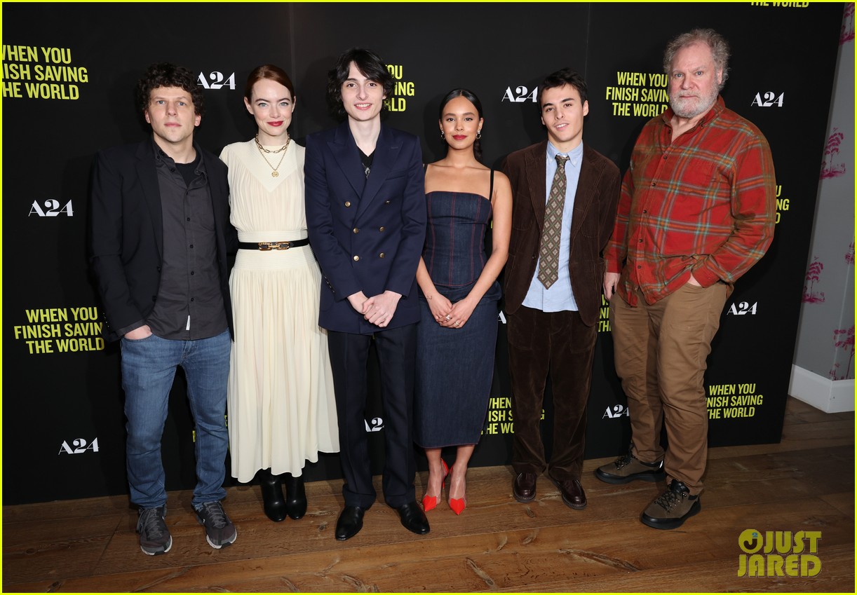 Emma Stone Joins Jesse Eisenberg for the Premiere of His Directorial Debut!