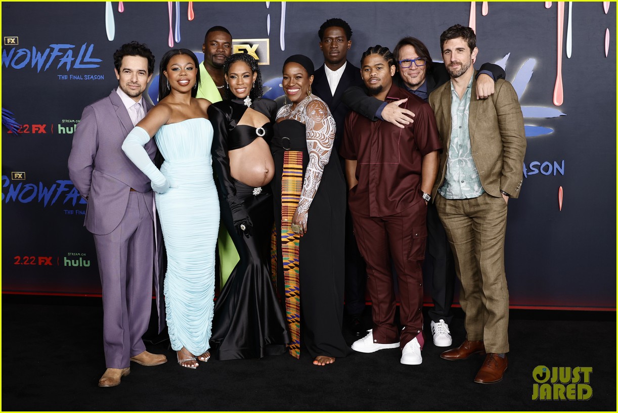 Damson Idris & Lori Harvey Make Their Red Carpet Debut at 'Snowfall' Final Season Premiere