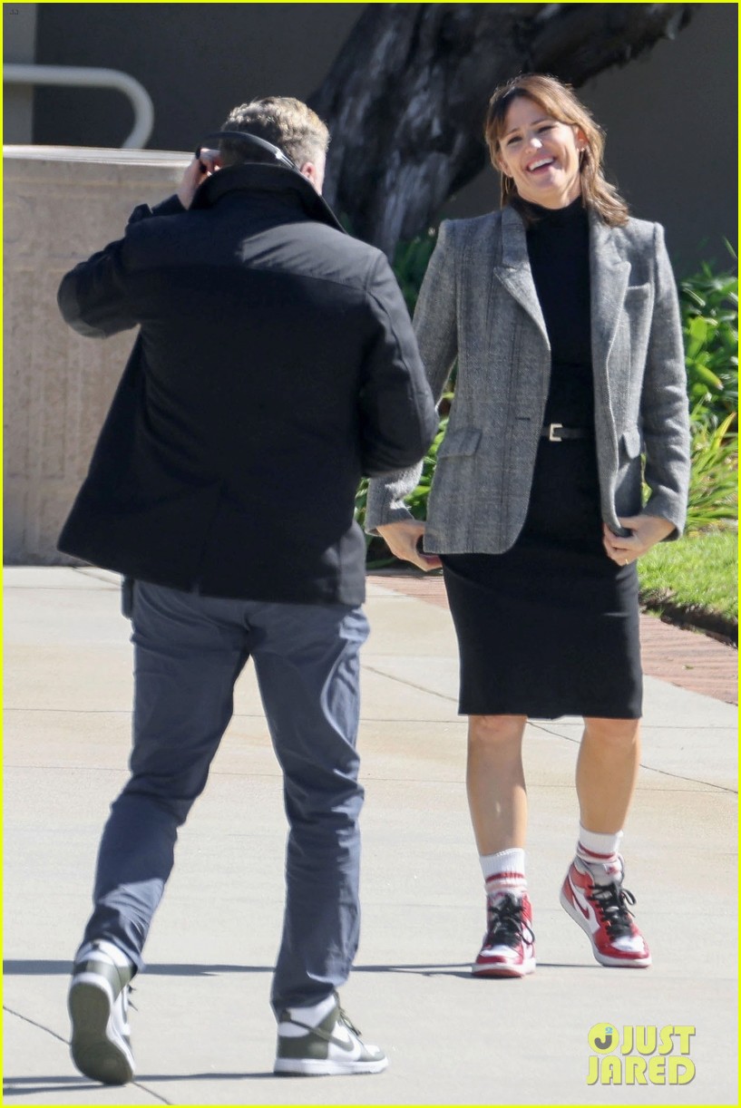 Jennifer Garner Dances on Set of 'Family Leave' in Cute New Photos!