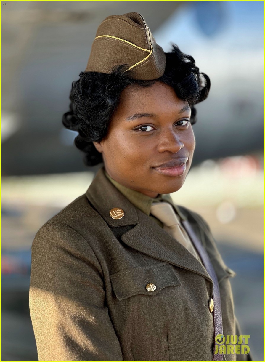 Kerry Washington Spotted in Army Green Uniform For 'Six Triple Eight' Filming