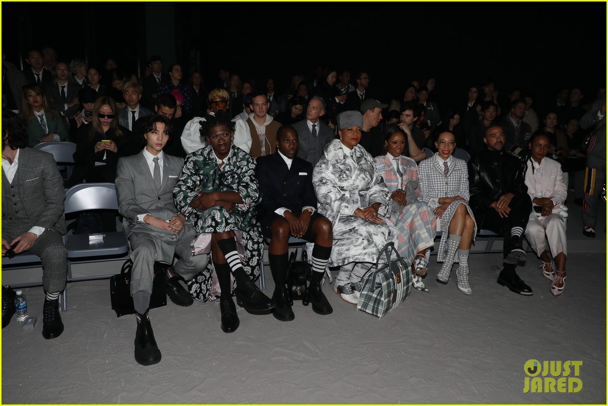 Penn Badgley, Jesse Williams, & More Stars Suit Up for Thom Browne NYFW Show