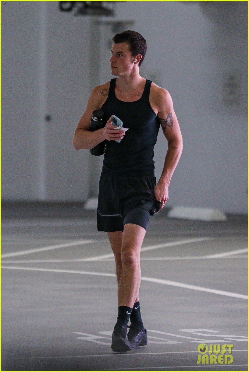 Shawn Mendes Hits the Gym in LA, Emerges Looking Fitter Than Ever