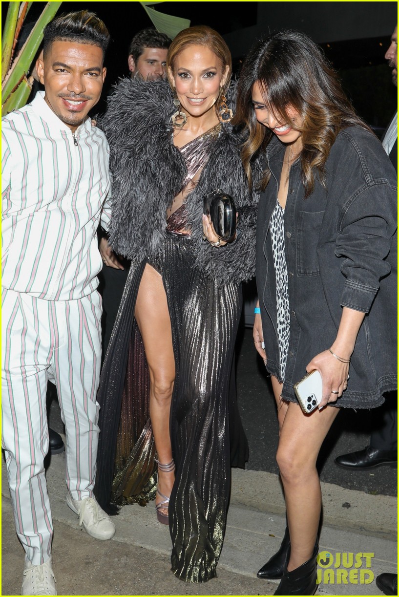 Jennifer Lopez Celebrates Revolve Collab at Launch Party with Tiffany Haddish, Chloe & Halle Bailey & More