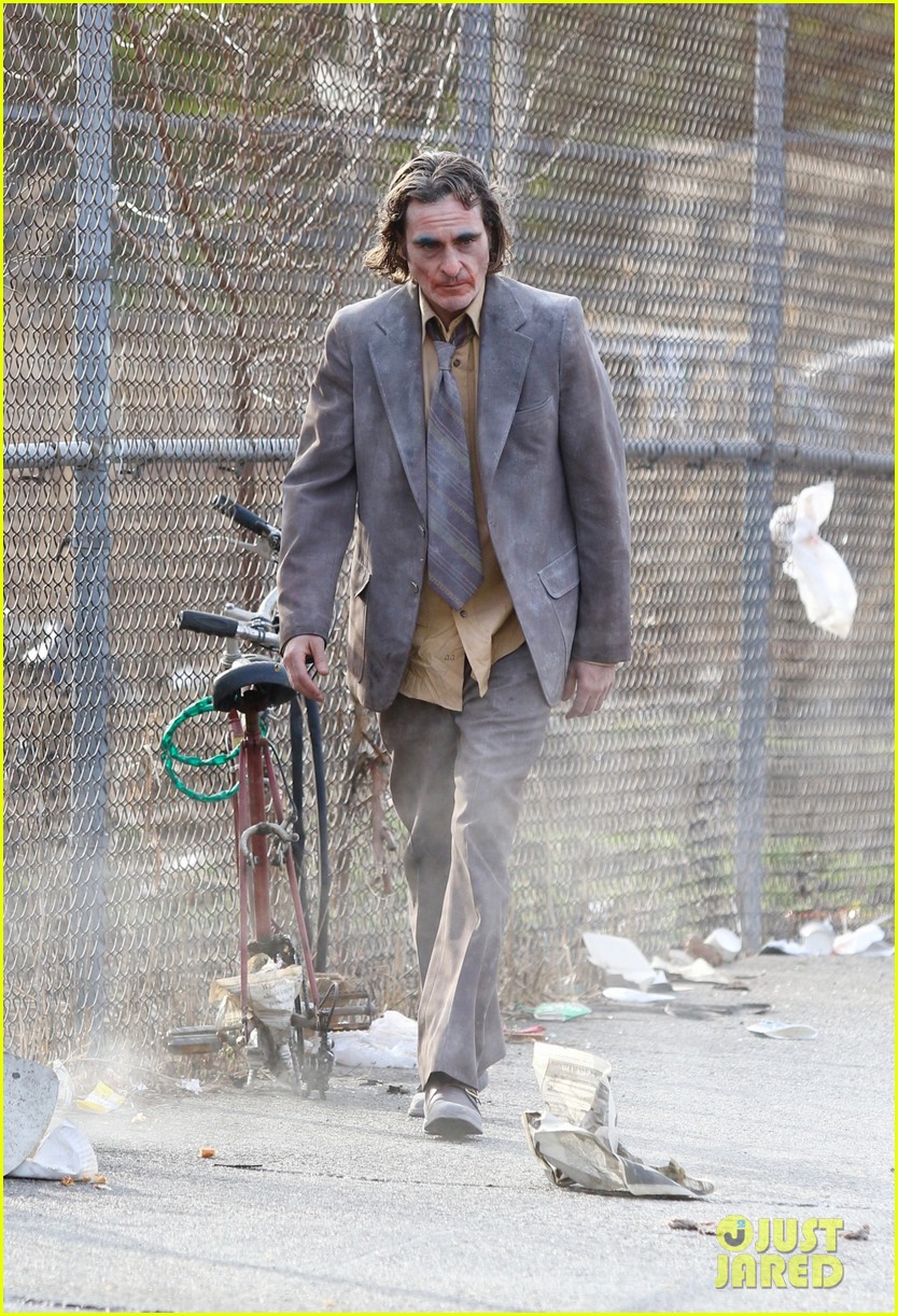 Joaquin Phoenix Looks Like A Haunting Dusty Zombie on 'Joker: Folie a Deux' Set
