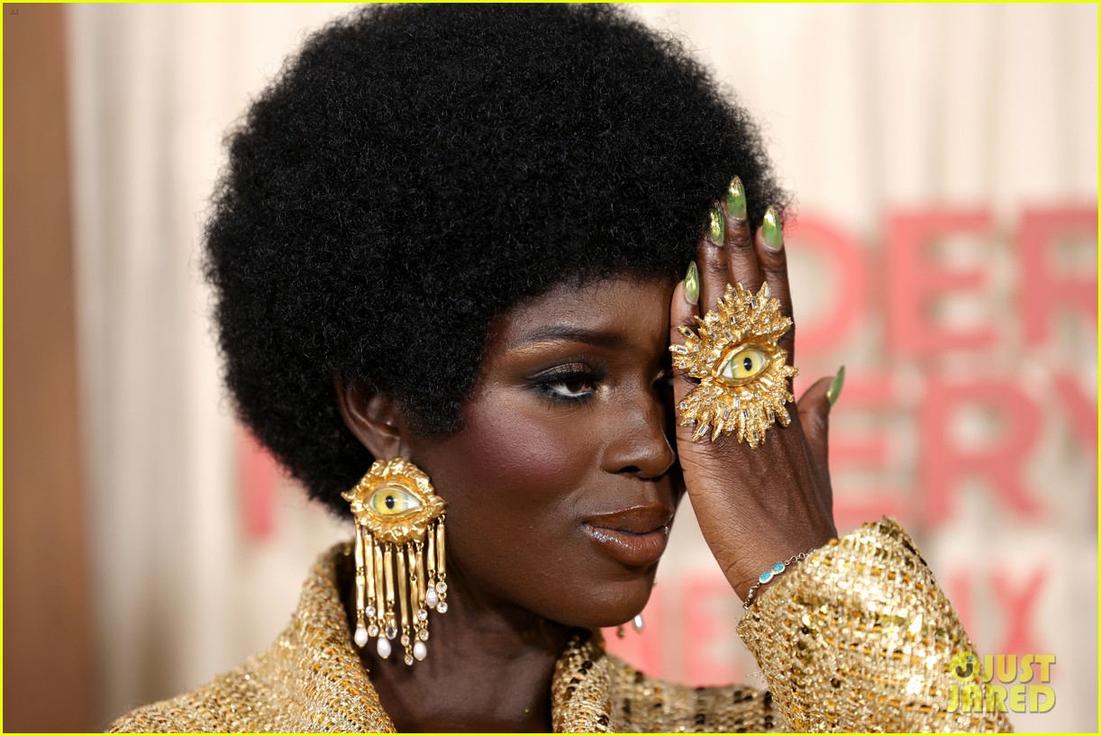 Jennifer Aniston & Jodie Turner-Smith Glam Up In Silver & Gold For 'Murder Mystery 2' Premiere!