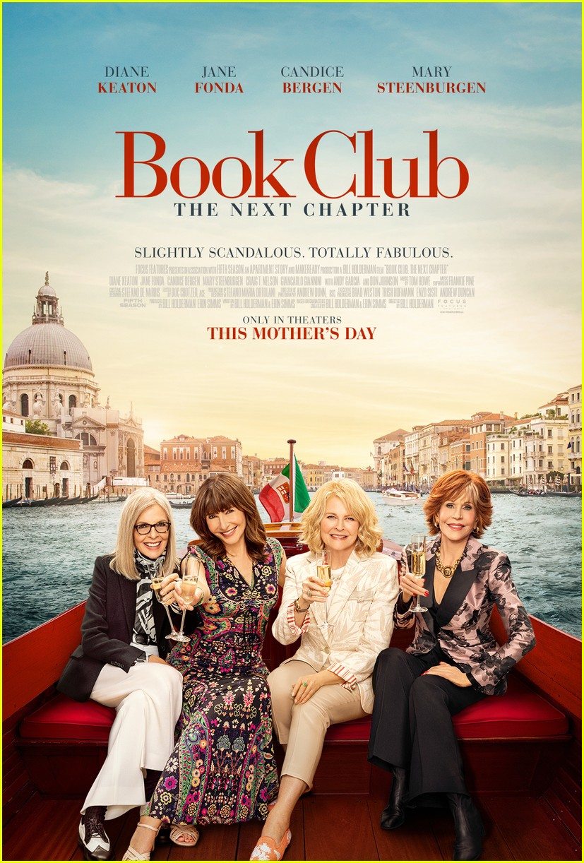 Diane Keaton, Candice Bergen, & Mary Steenburgen Head to Italy for Jane Fonda's Bachelorette Trip in 'Book Club: The Next Chapter' Trailer - Watch Now!