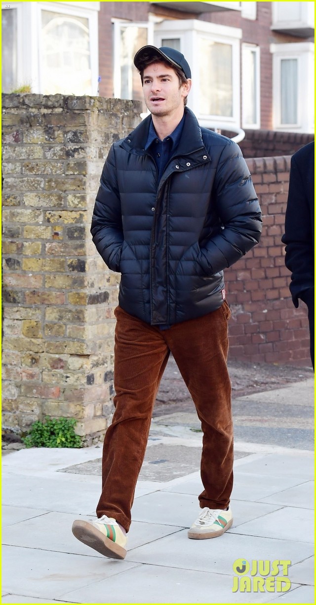 Andrew Garfield Spotted Hanging Out with Friend Sebastian Aguirre in London