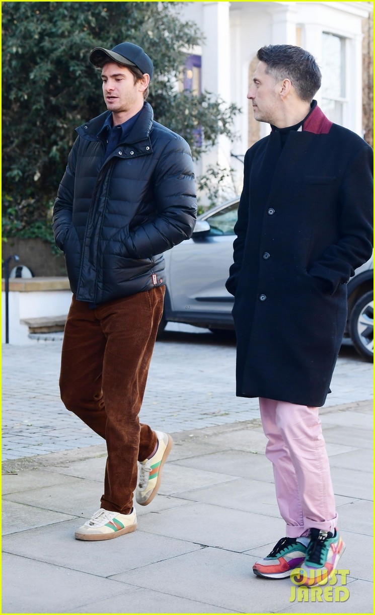 Andrew Garfield Spotted Hanging Out with Friend Sebastian Aguirre in London