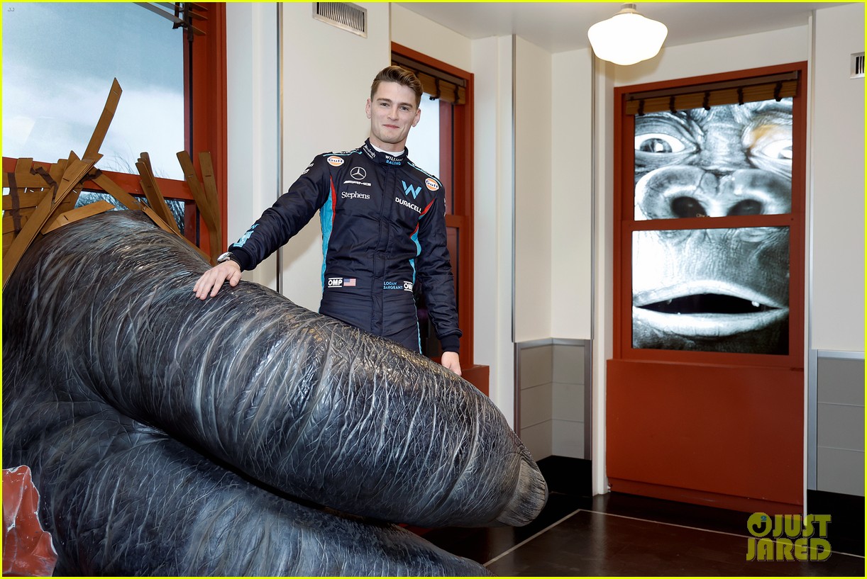 Formula One Rising Star Logan Sargeant Makes Appearance on the Top of the Empire State Building