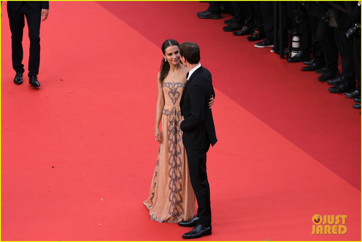 Alicia Vikander & Michael Fassbender Couple Up For Her 'Firebrand' Premiere at Cannes with Jude Law