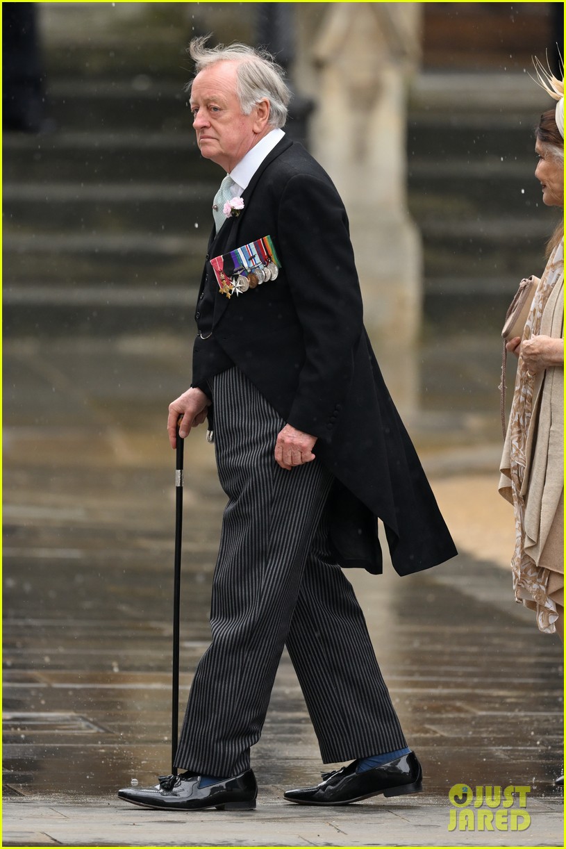 Queen Camilla's Ex-Husband Andrew Parker Bowles Spotted at Coronation 2023