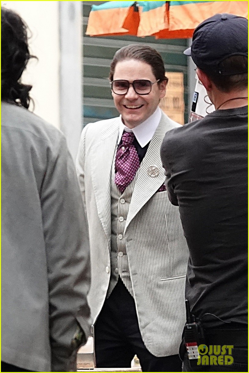Daniel Bruhl Transform into Young Karl Lagerfeld While Filming Disney+ Series 'Kaiser Karl' in Italy