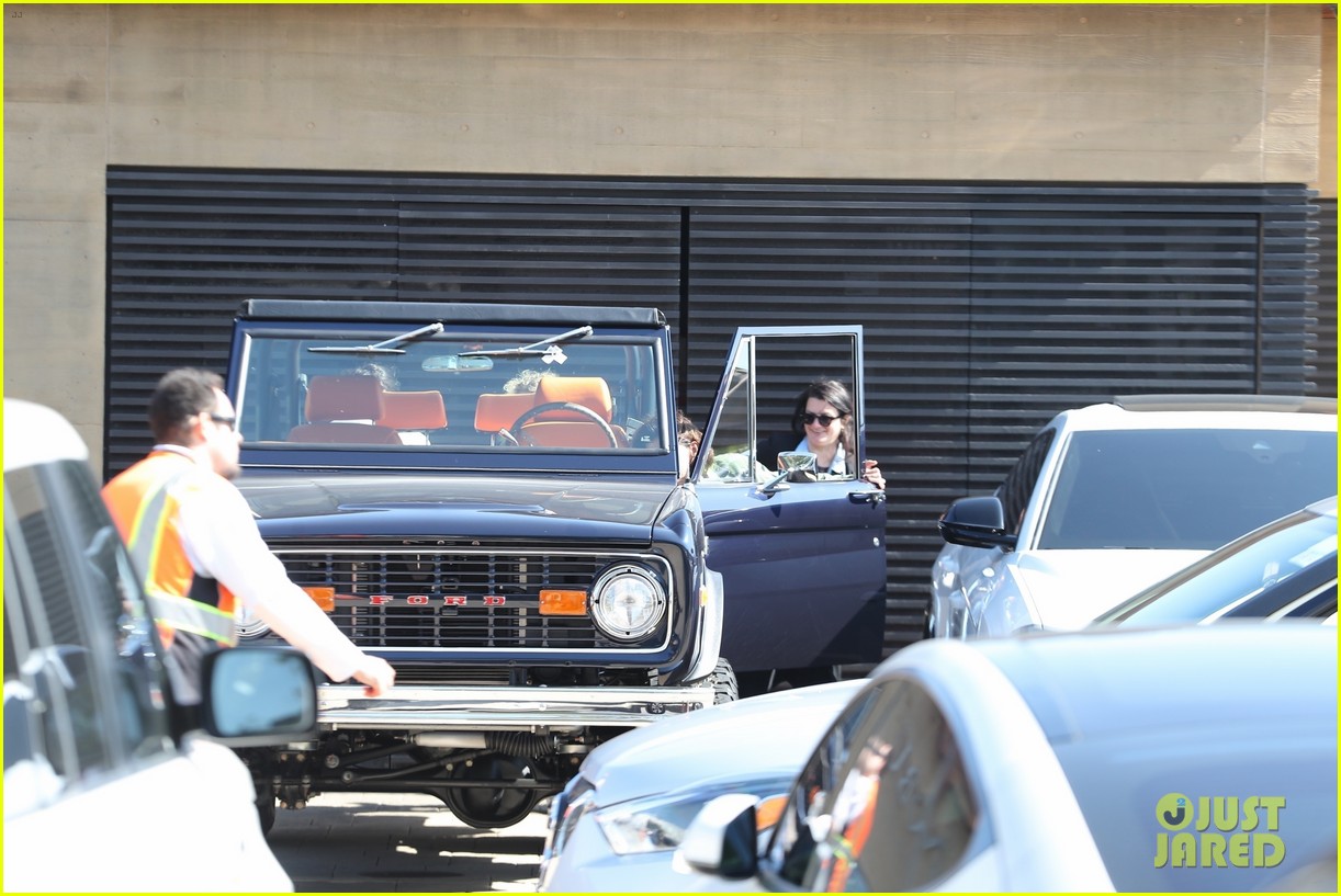 Michelle Rodriguez Covers Most of Her Face in a Colorful Shield While Out With Friends