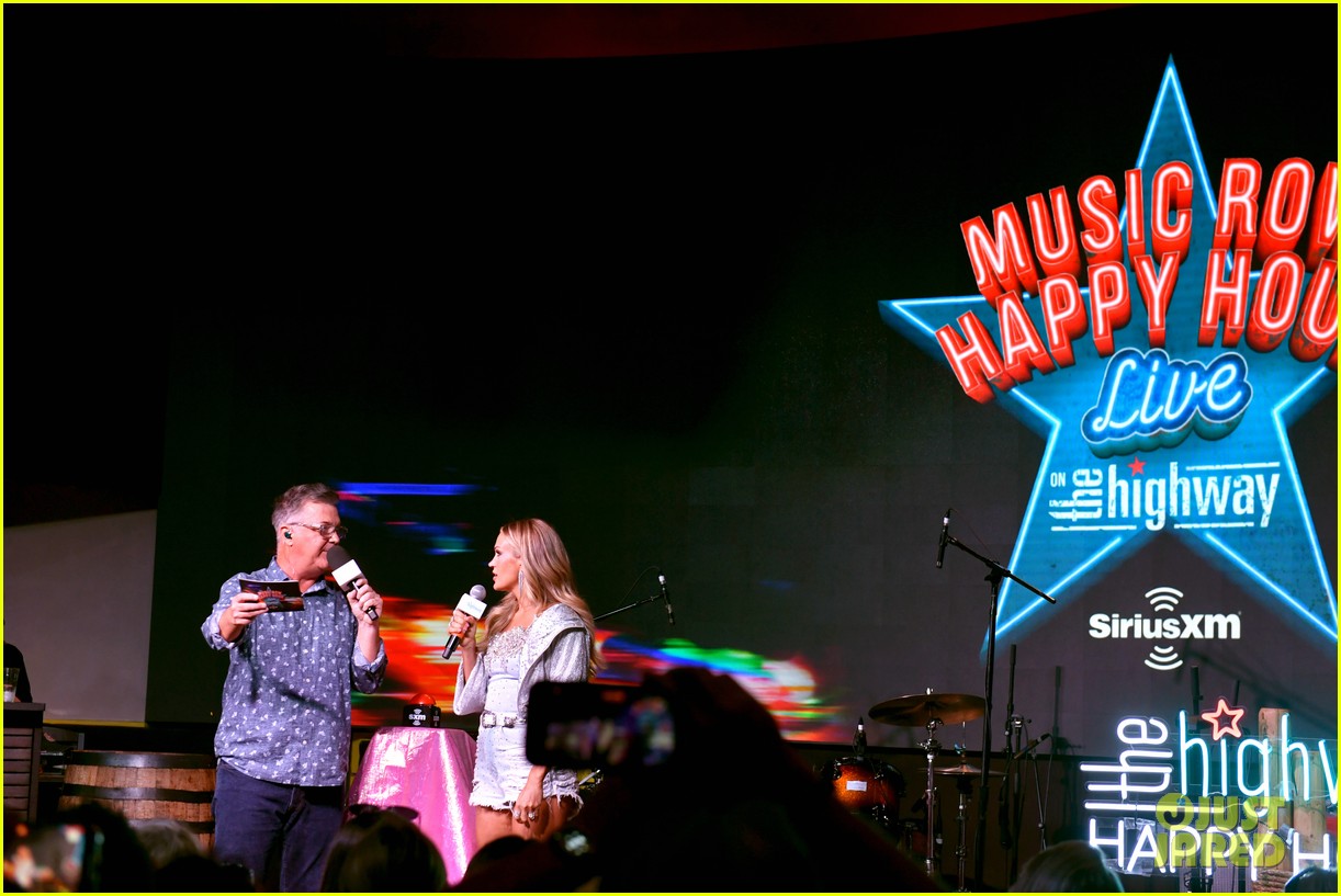 Carrie Underwood Launches Her SiriusXM Channel With Fans in Nashville!