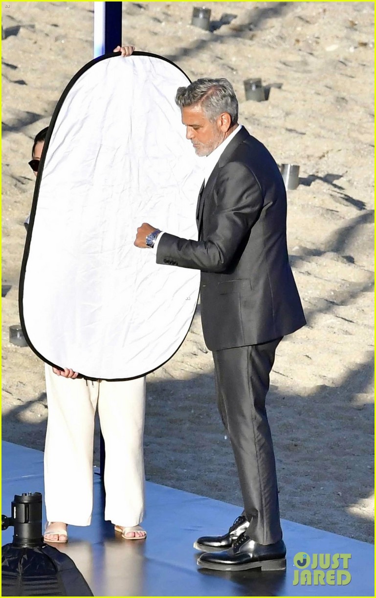 George Clooney, Paul Wesley & Diego Boneta Smolder on the Beach for New Photoshoot