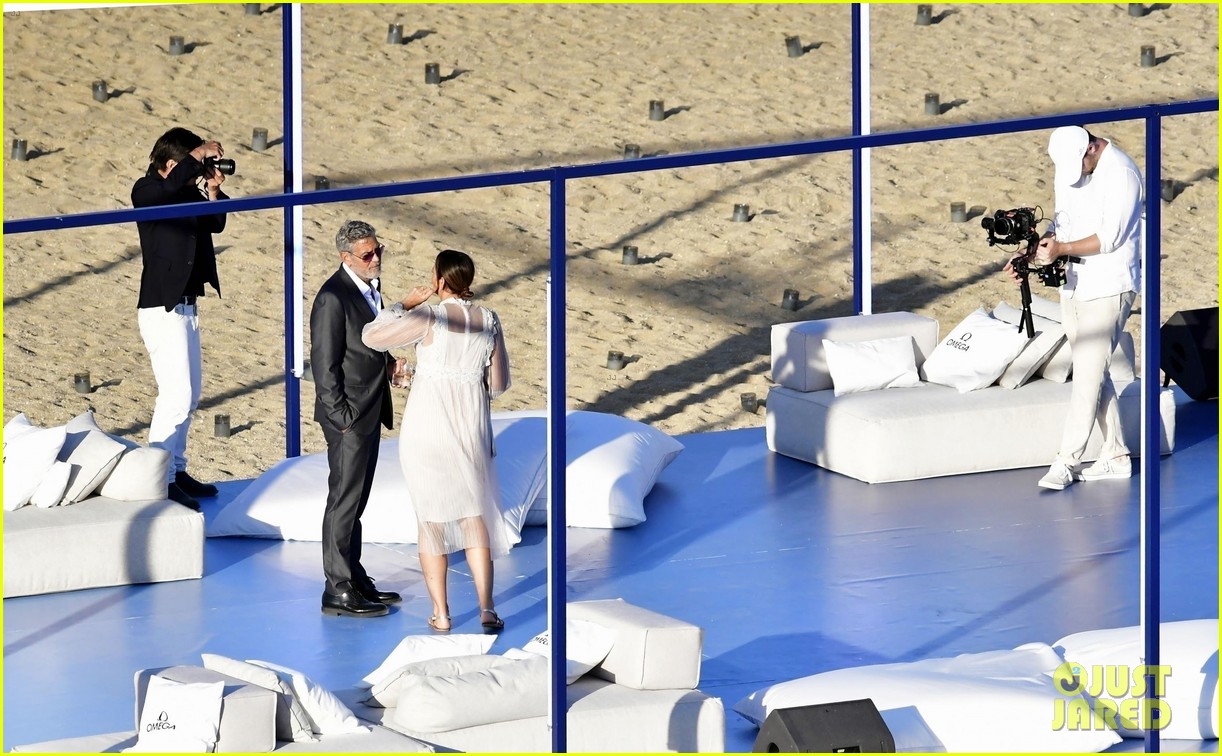 George Clooney, Paul Wesley & Diego Boneta Smolder on the Beach for New Photoshoot