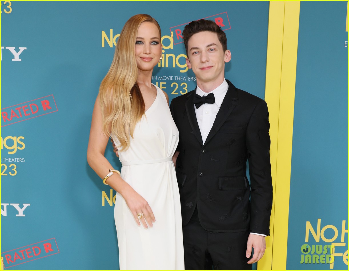 Jennifer Lawrence Brings 'No Hard Feelings' Premiere to NYC With Andrew Barth Feldman