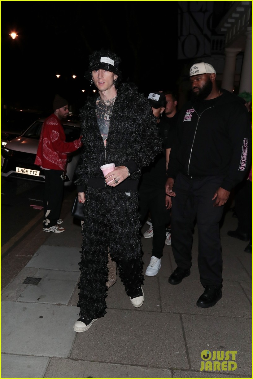 Megan Fox & Machine Gun Kelly Hold Hands on Dinner Date in London