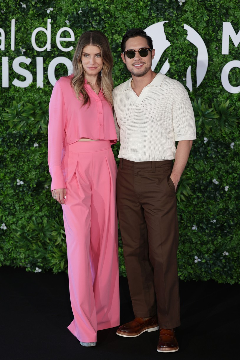 Quantum Leap's Raymond Lee & Caitlin Bassett Bring Their Partners To Monaco for Monte Carlo TV Festival