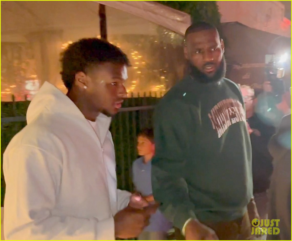Bronny James Steps Out for First Time Since Cardiac Arrest, Grabs Dinner with Dad LeBron James & Family