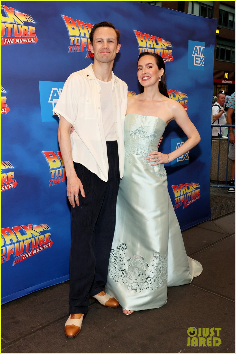 Original 'Back to the Future' Stars Support Broadway Cast at Opening Night of New Musical!