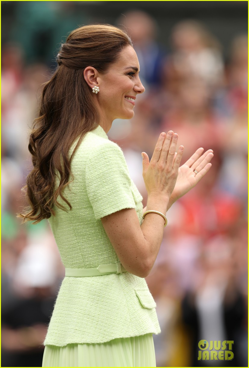 kate middleton wimbledon green dress Kate Middleton's Wimbledon 2023 Outfits: Why She Wore Green 3 Times