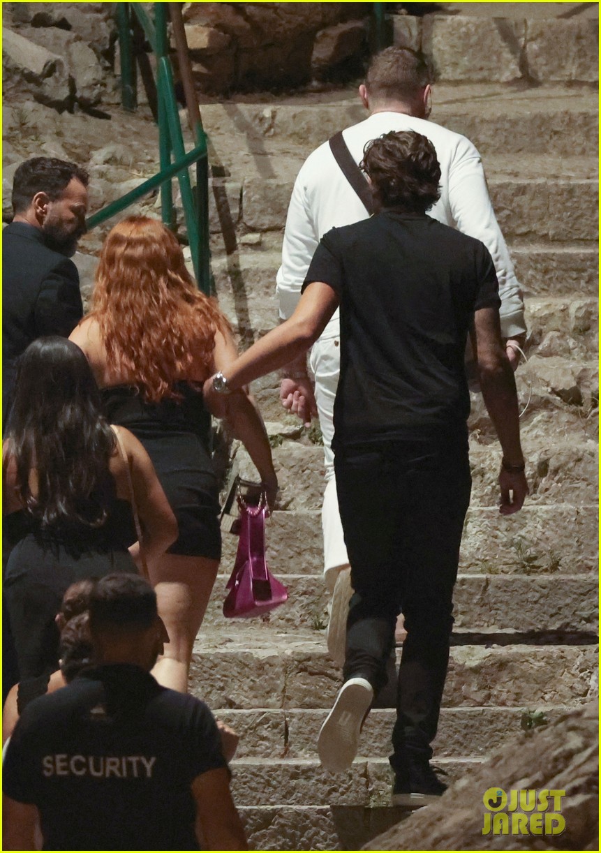Bella Thorne & Fiance Mark Emms Step Out for the Night in Italy