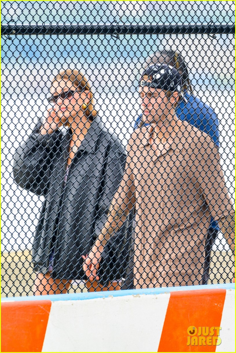 Hailey & Justin Bieber Take a Helicopter Ride in NYC After Night Out Promoting Krispy Kreme Collab